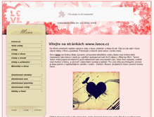 Tablet Screenshot of lasce.cz